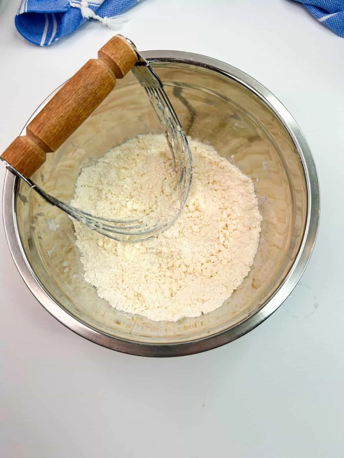 Use a pastry blender for pie crust dough.