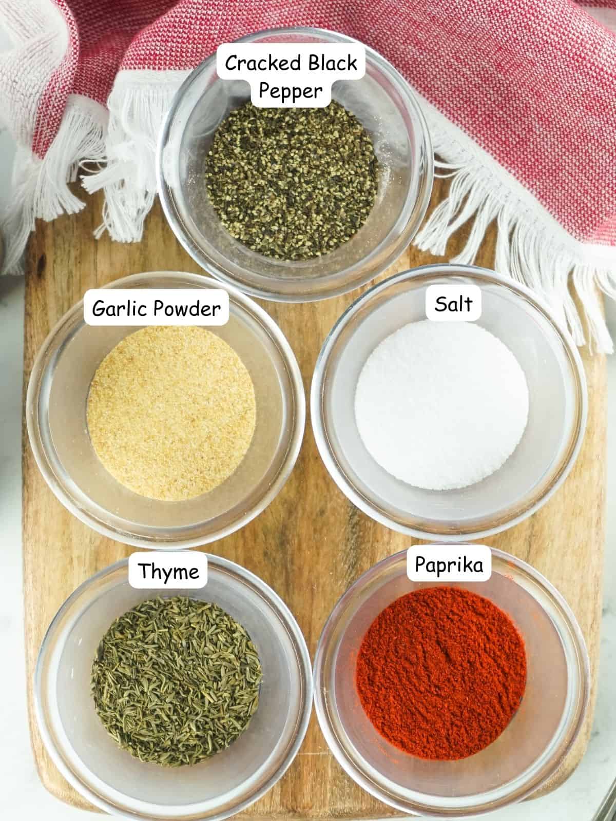 seasonings to use on steak.