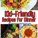 kid-friendly weekly meal plan and recipes.
