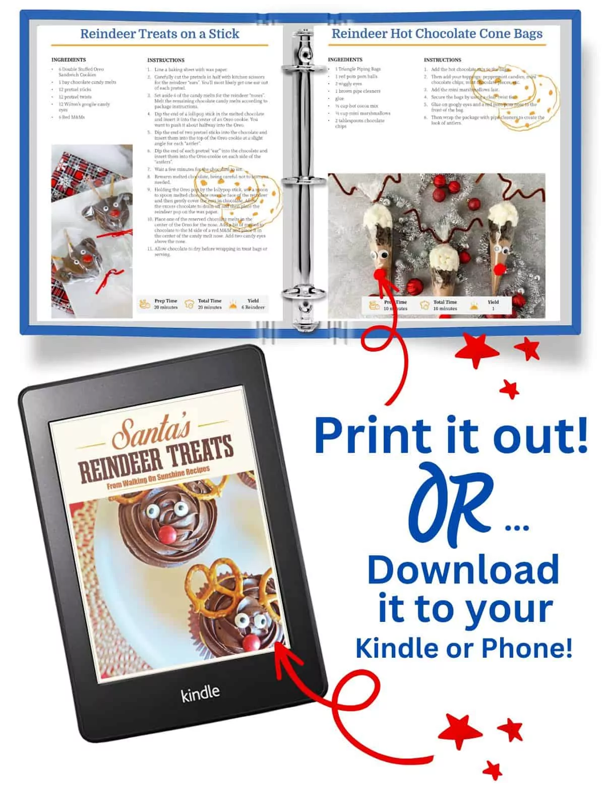 Reindeer Treats Kindle promo.