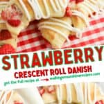 Strawberry Crescent Roll Danish Pinterest.