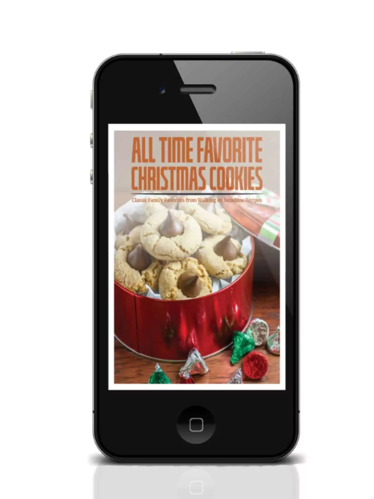 cell phone photo All Time Favorite Christmas Cookies ebook.