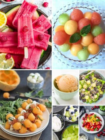 A collection of melon recipes for summer.