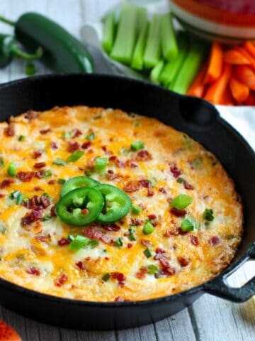 Jalapeno Popper Dip - Walking On Sunshine Recipes