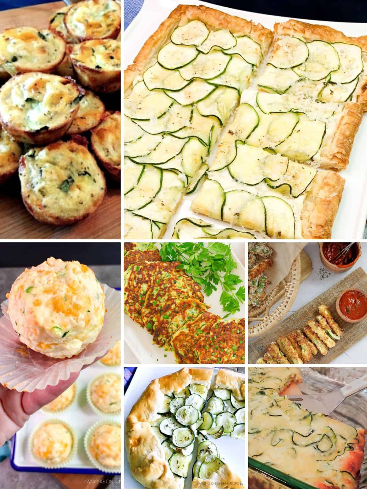 collection of easy zucchini recipes.