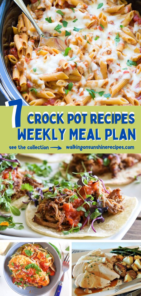 Healthy Crock Pot Meals | Walking on Sunshine Recipes