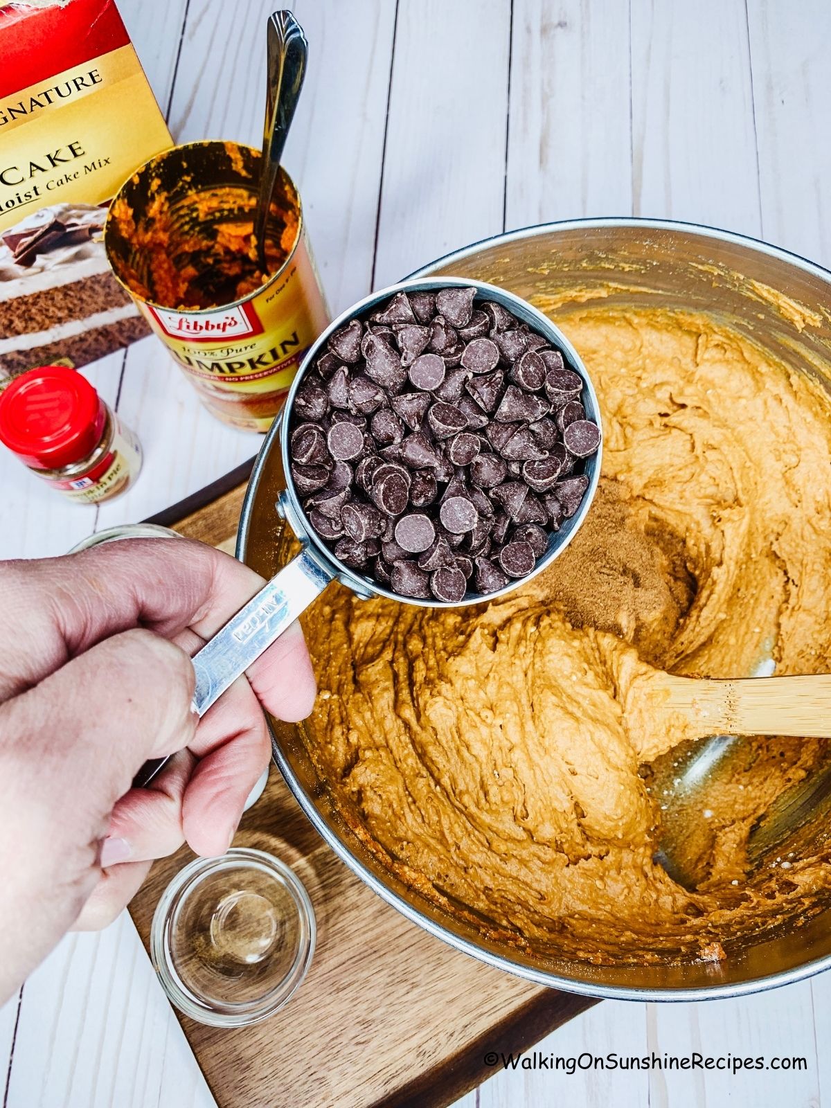 pumpkin chocolate chip cookies spice cake,