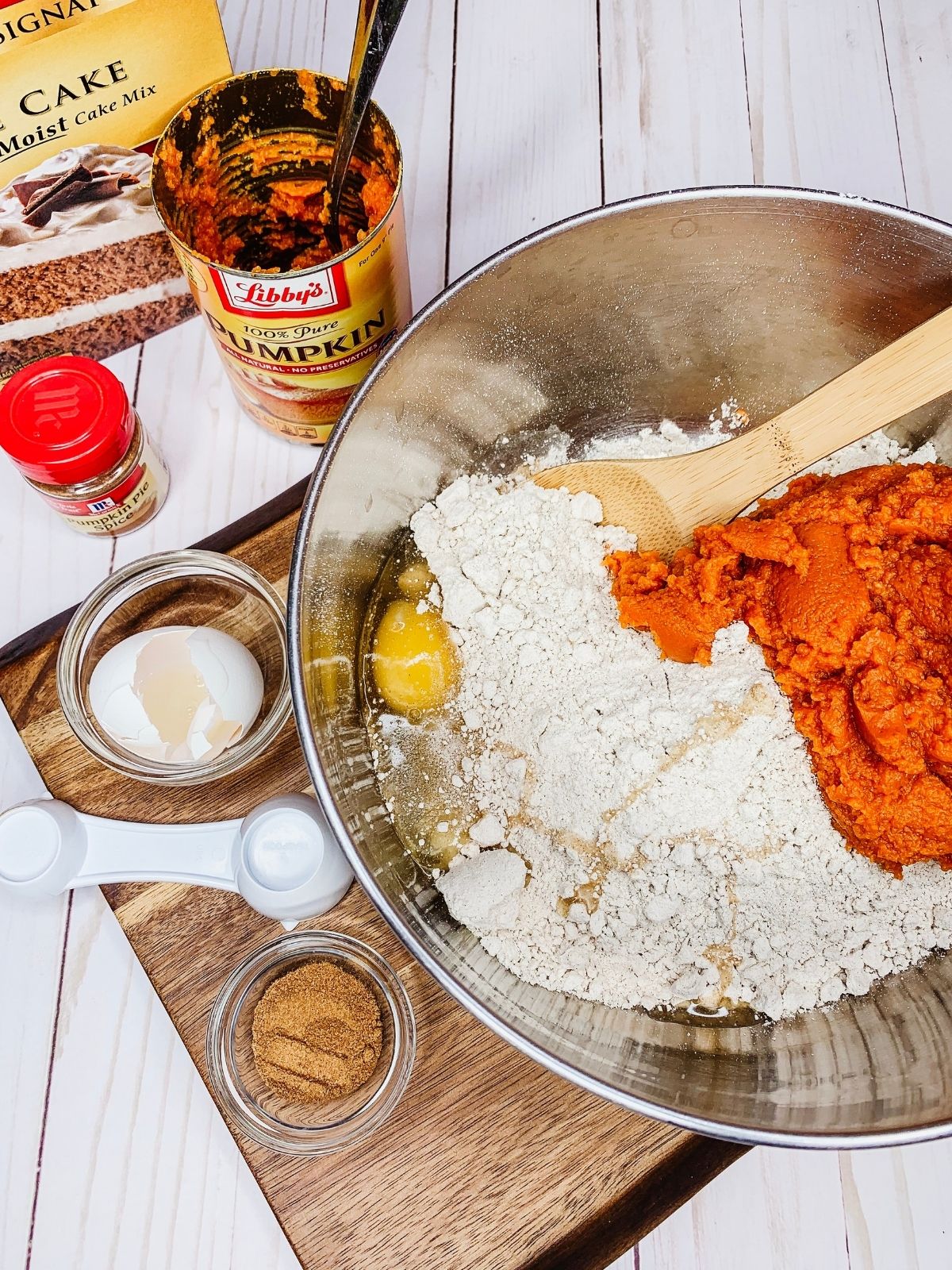 pumpkin cookies spice cake mix.