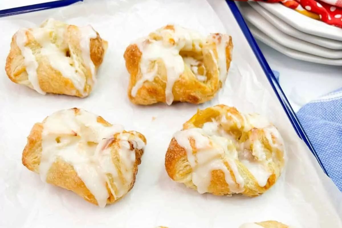 Apple Danish with Puff Pastry