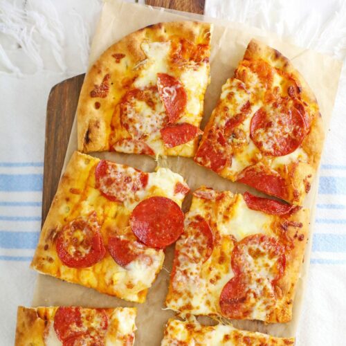 Naan Bread Pizza - Walking On Sunshine Recipes