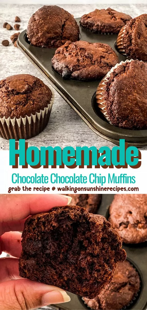 homemade muffins.