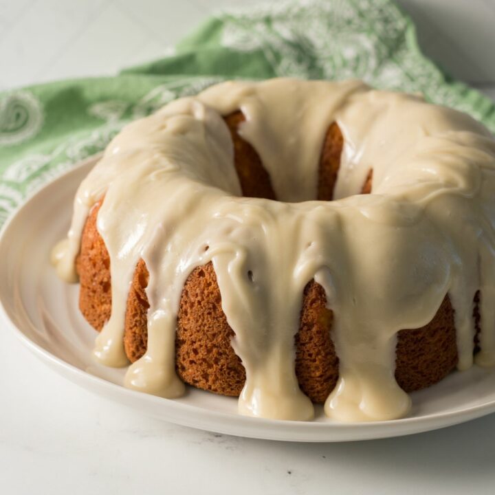 Peach Cake With Cake Mix - Walking On Sunshine Recipes