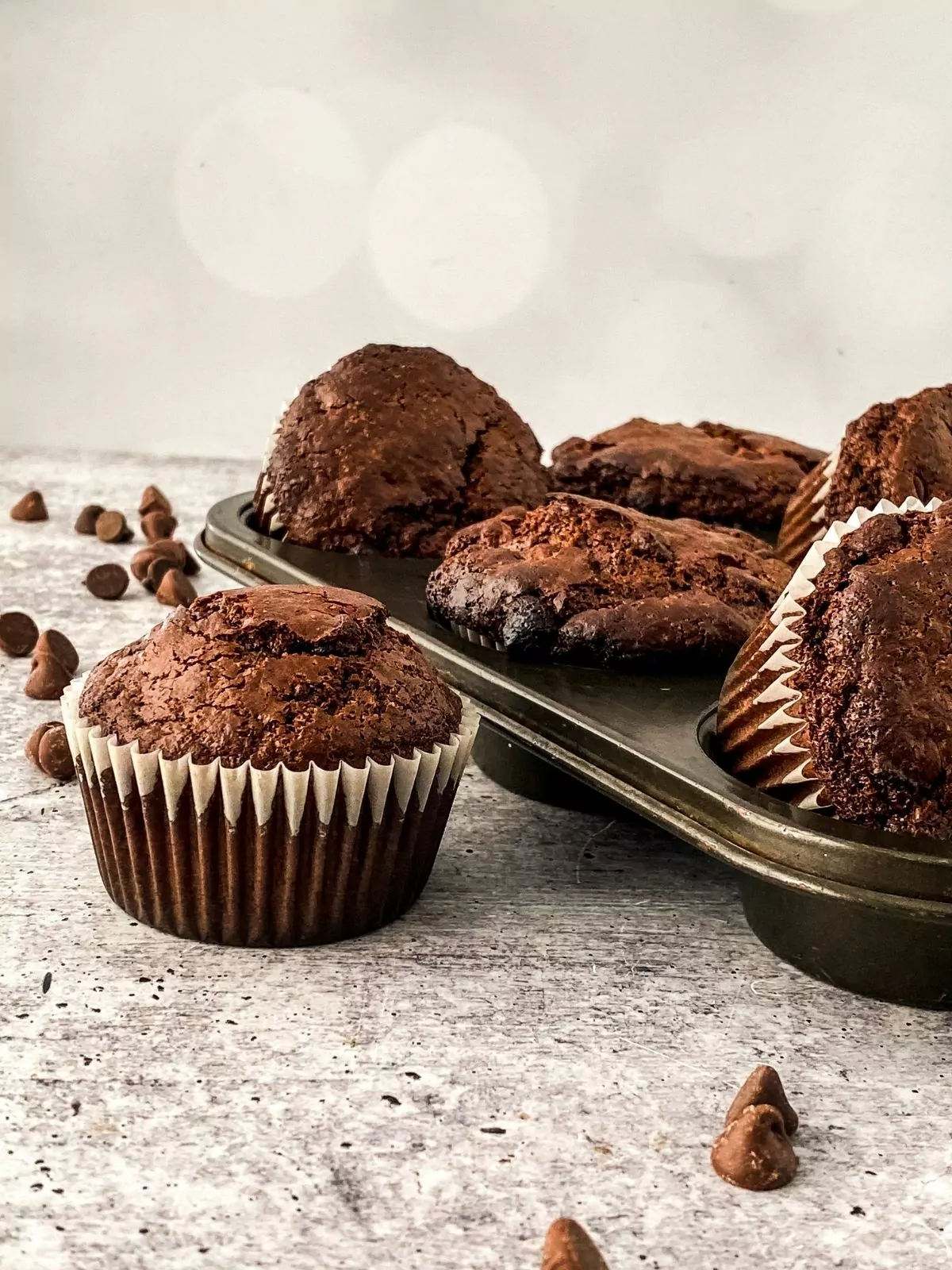 muffins chocolate.