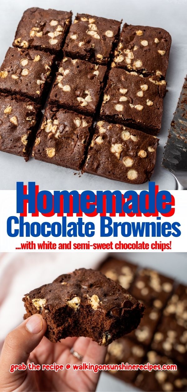 homemade chocolate brownies pinterest.