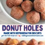 Pinterest donut holes from biscuits.