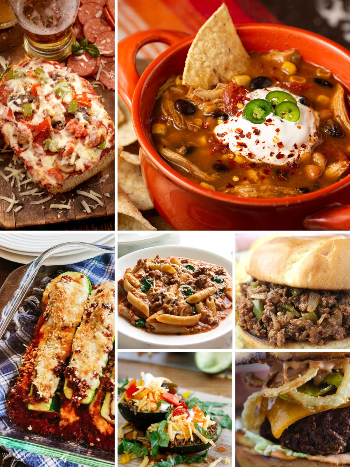 7 beef recipes for weekly meal plan.