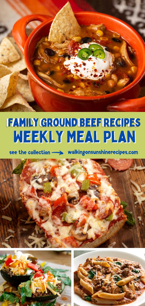 7 Family Recipes with Ground Beef