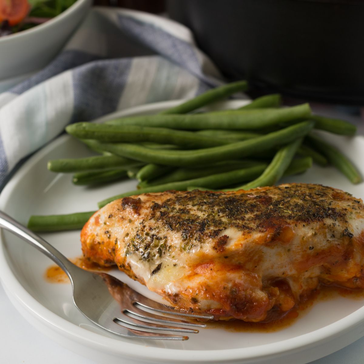 Mozzarella Stuffed Chicken Breast-image