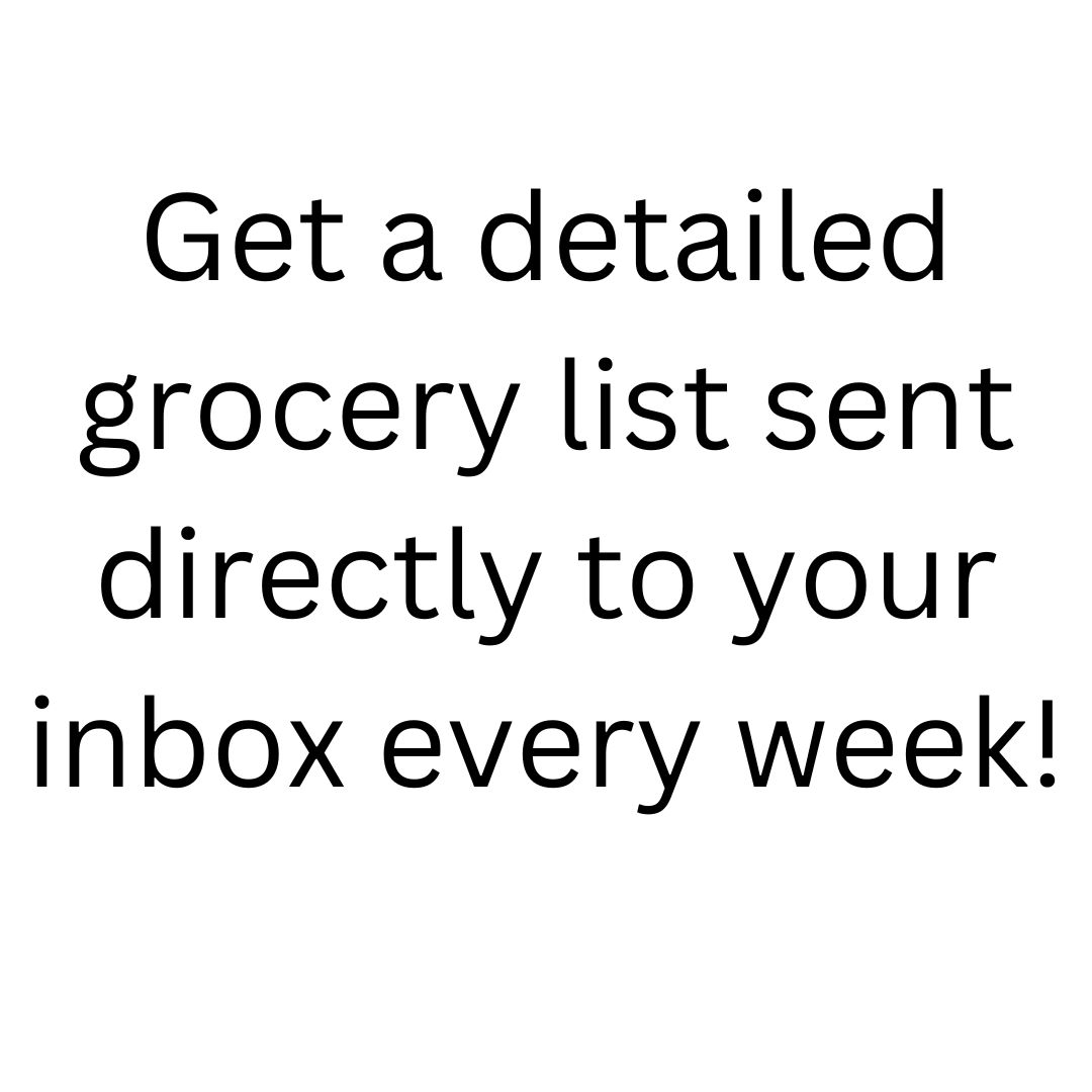 Grocery List Text Element.