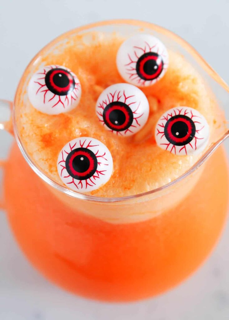 Mom On Timeout - This Halloween Punch recipe is perfect for Halloween  parties and can be made for kids or adults! Serve in a punch bowl or pitcher  with some dry ice