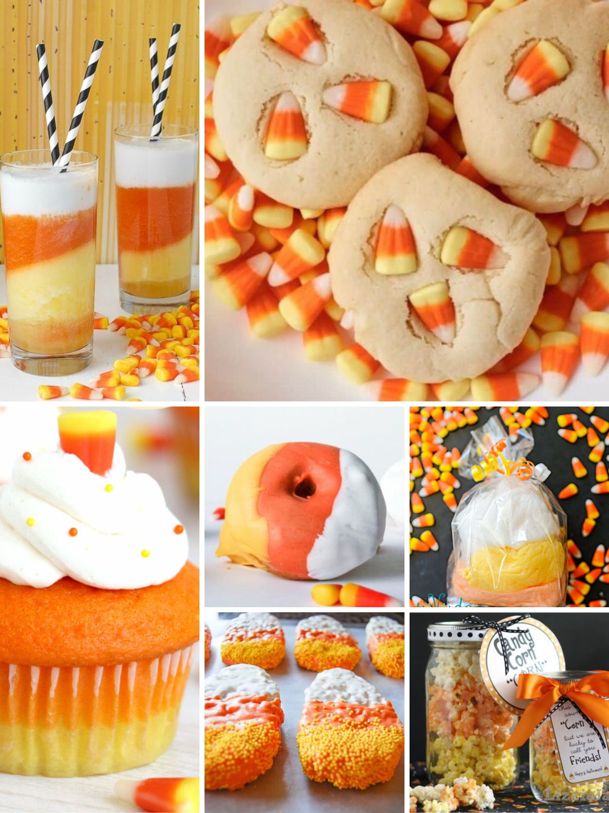 Candy corn treats collection of recipes.