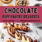 puff pastry desserts chocolate.