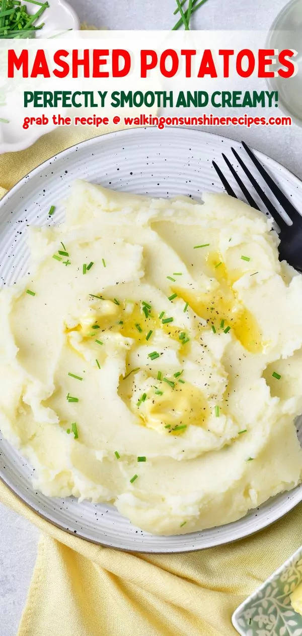 Perfect Creamy Mashed Potatoes Pinterest.