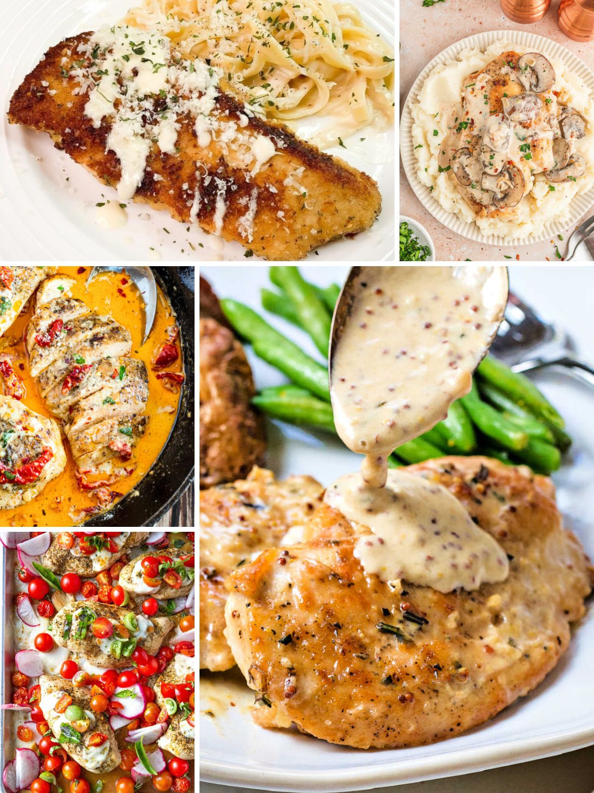 One pan chicken cutlet recipes collection.