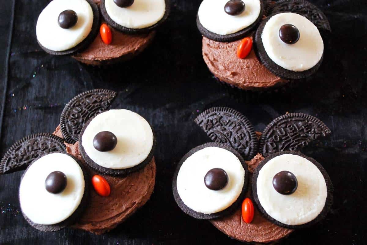 owl cupcakes
