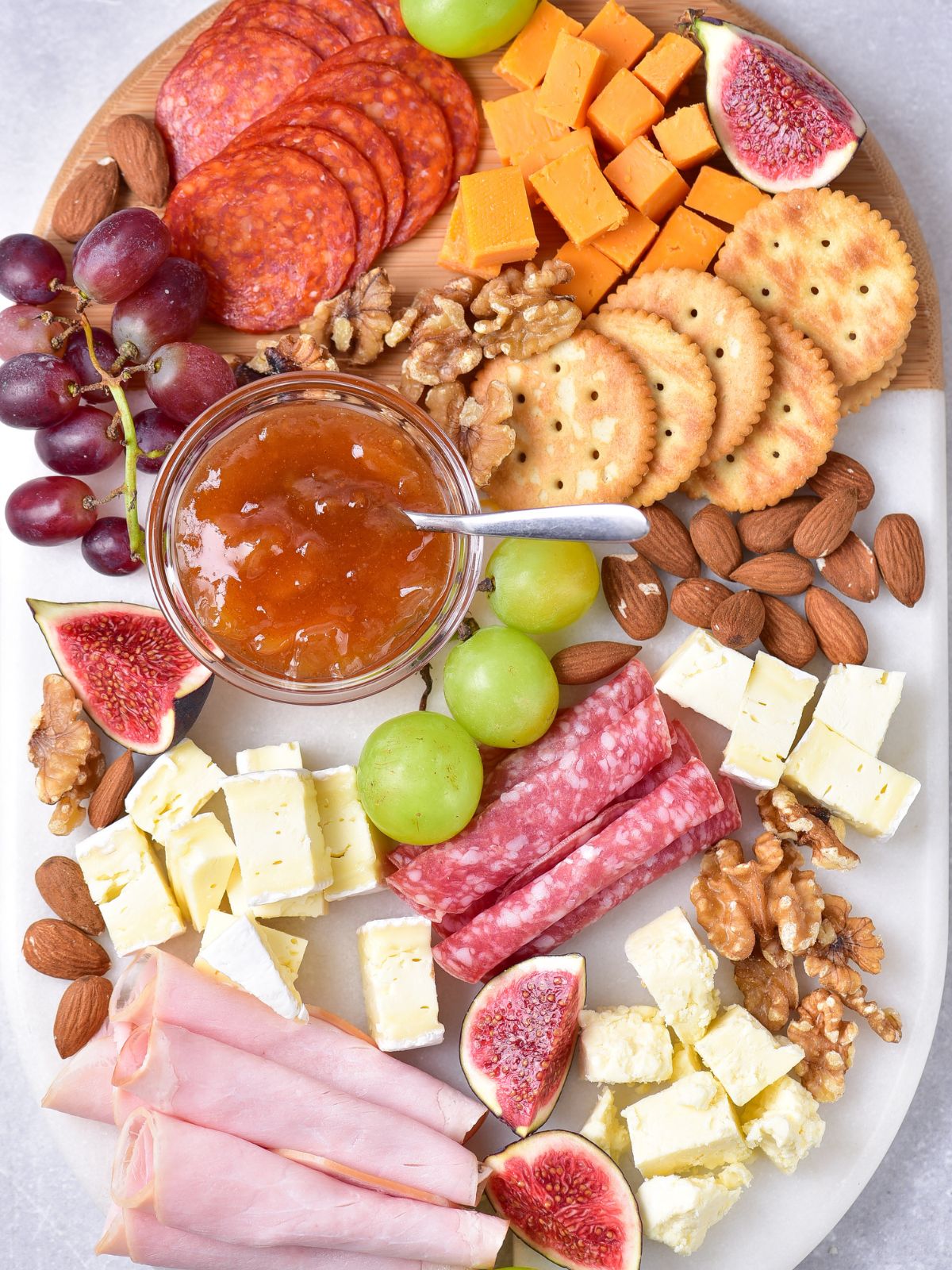 christmas cheese board.