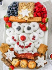 breakfast board for the holidays.