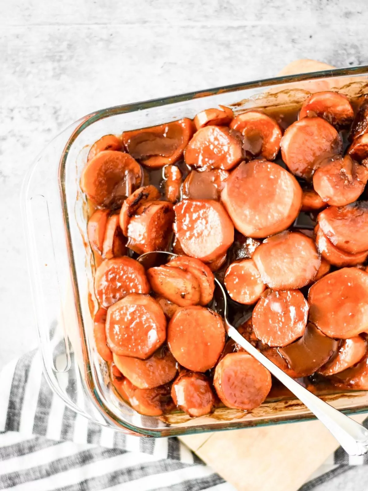 baked candied yams recipe.