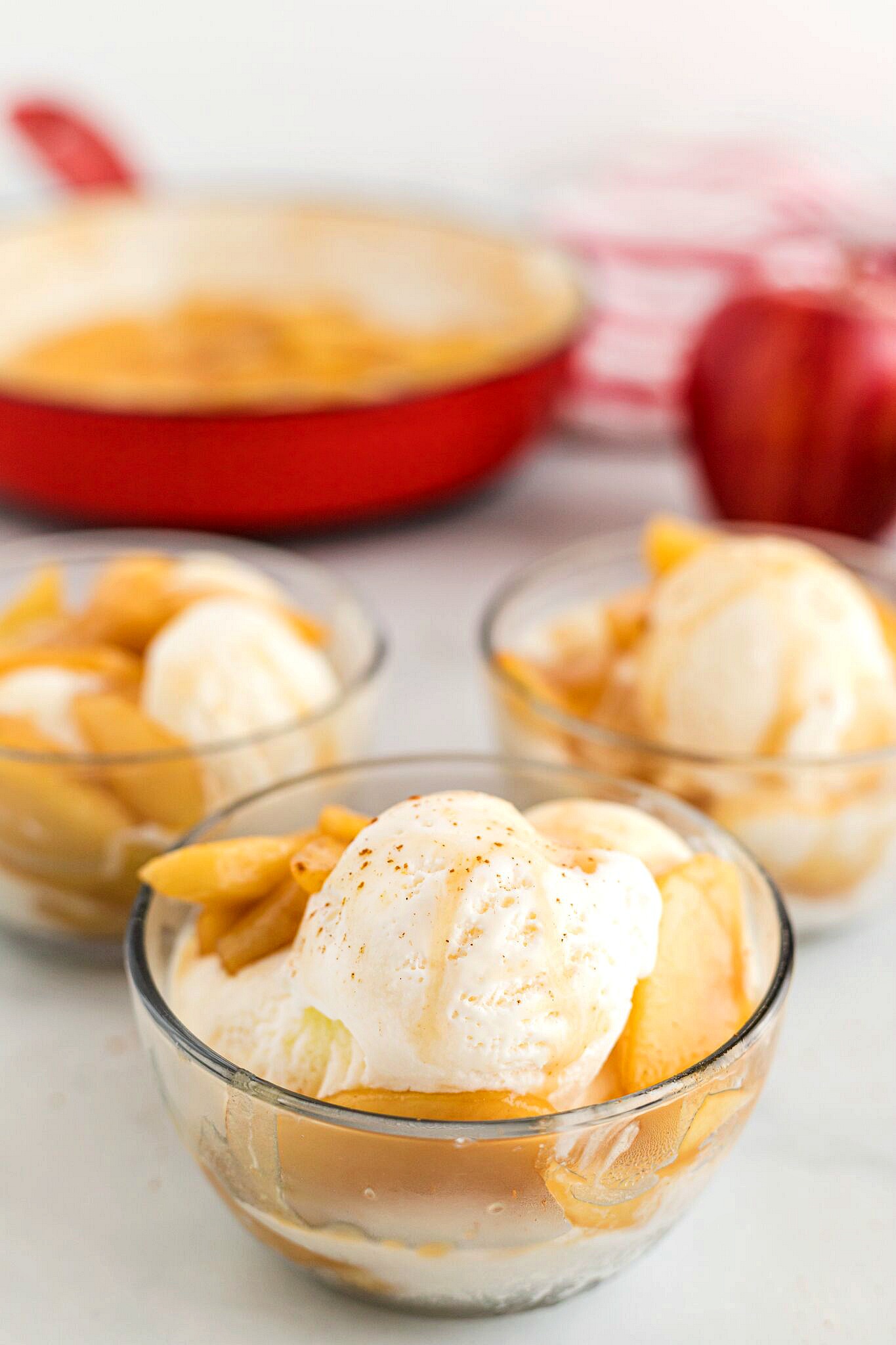 apple sundae