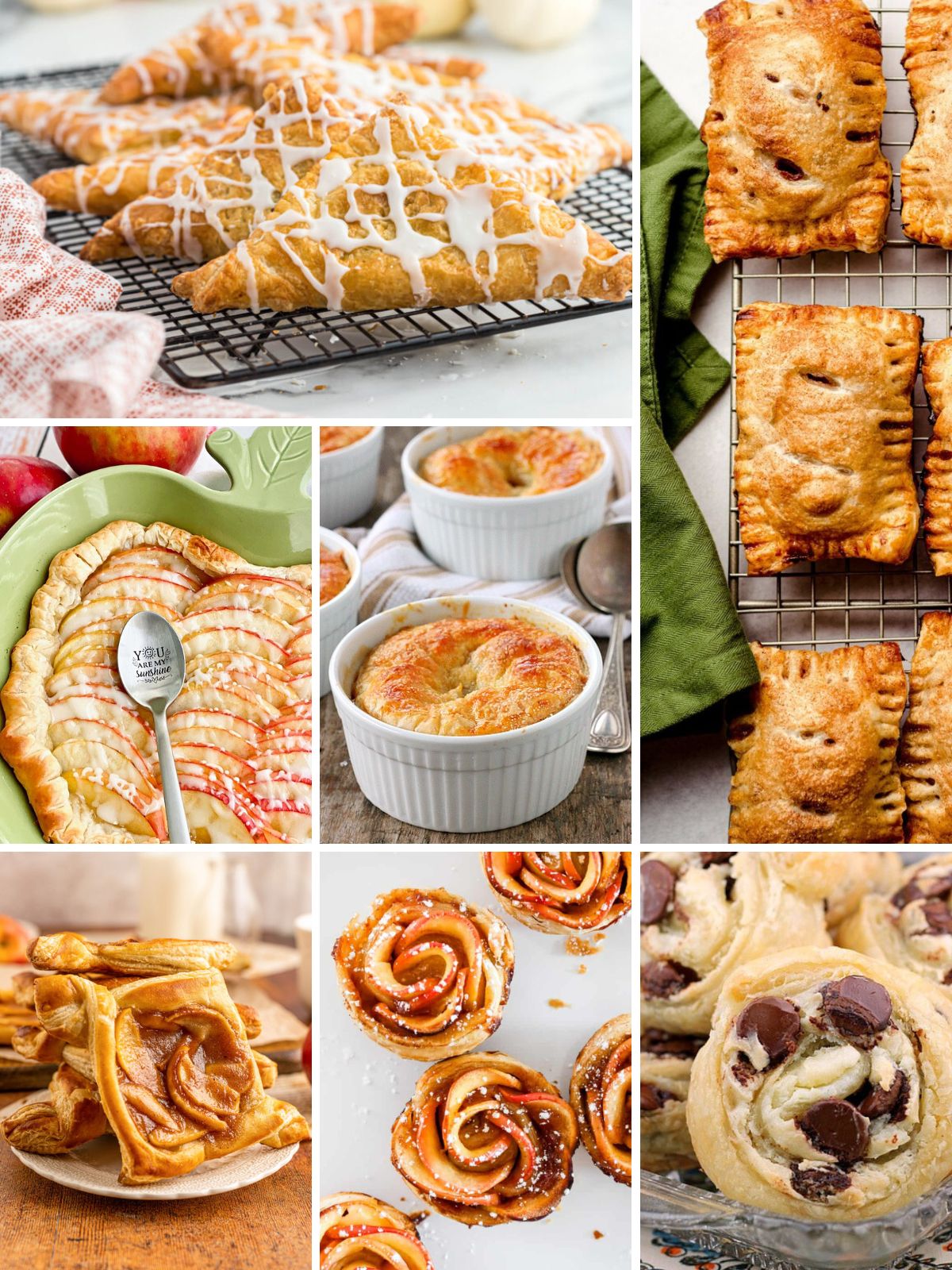 Recipes for Thanksgiving made with Puff Pastry.