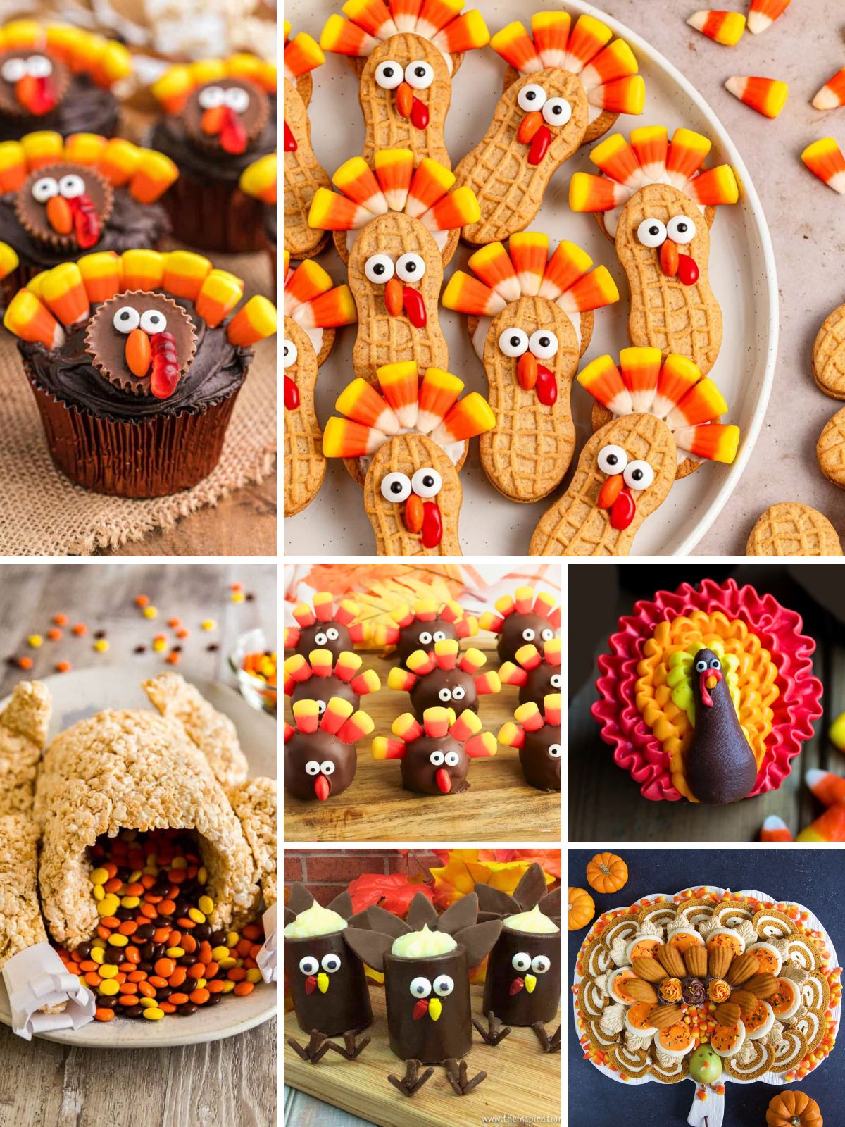 Turkey Desserts for Thanksgiving