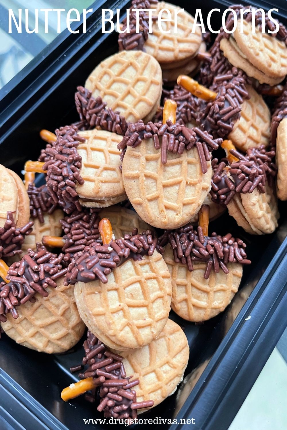nutter butter acorns