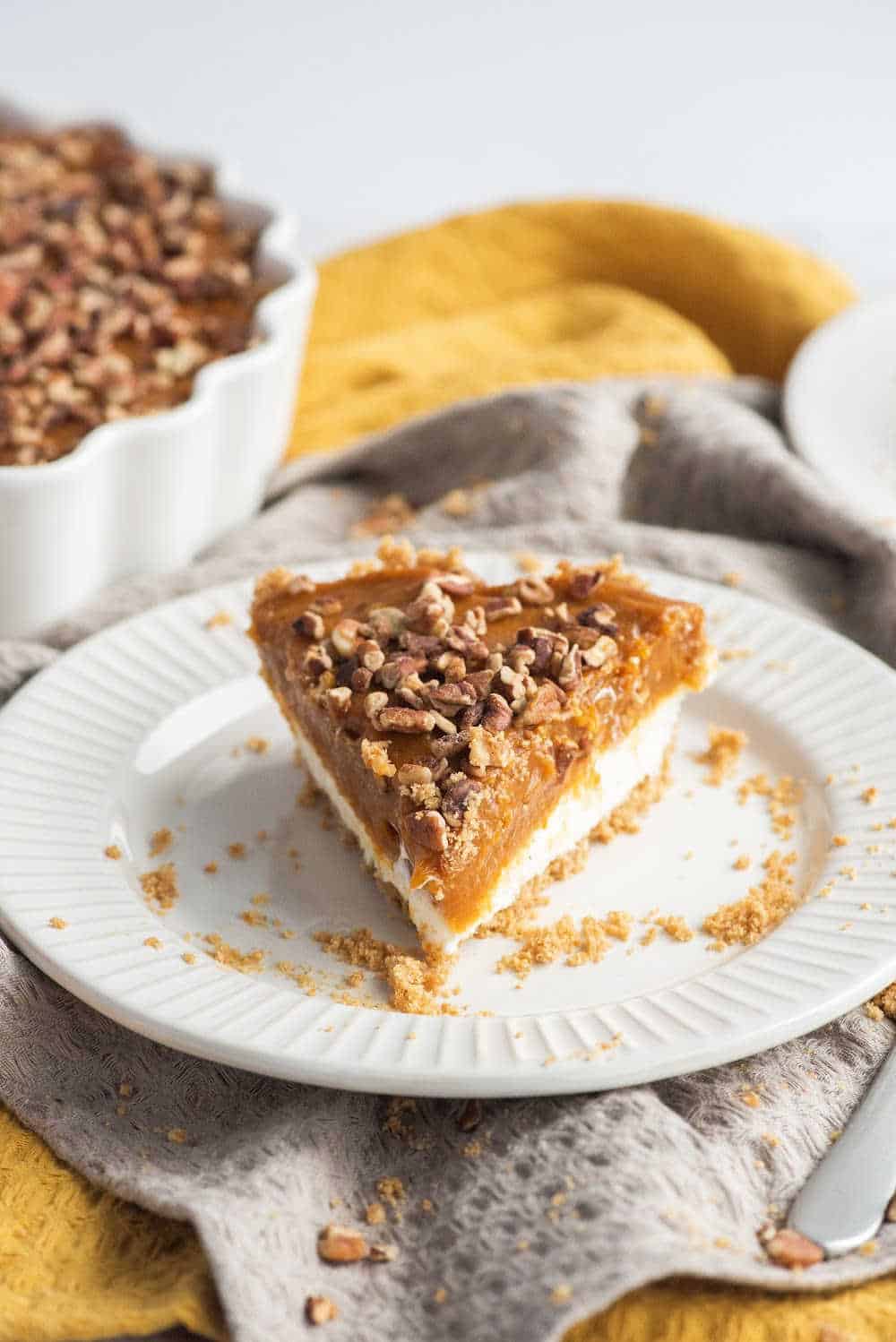 pumpkin cheesecake pie