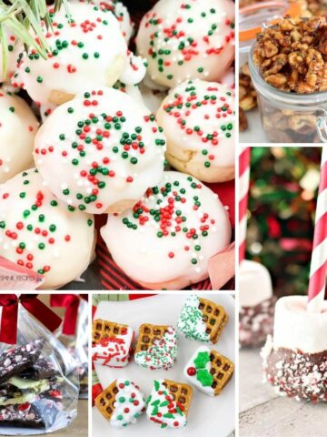 Christmas snacks to give as gifts.
