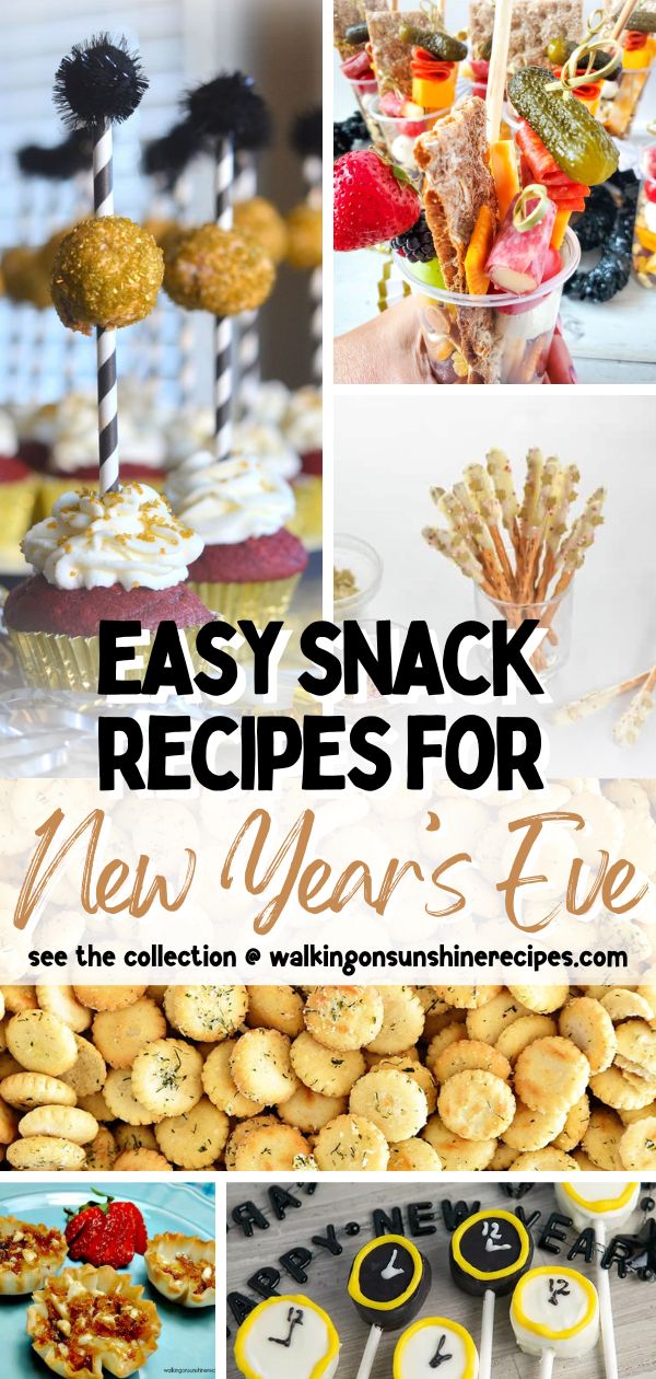 new year's eve snack recipes