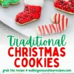 Traditional Christmas Cookies Pin