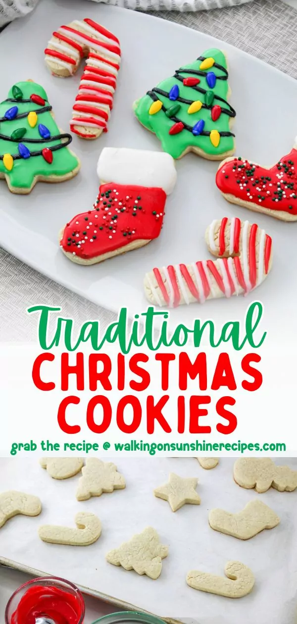 Traditional Christmas Cookies Pin