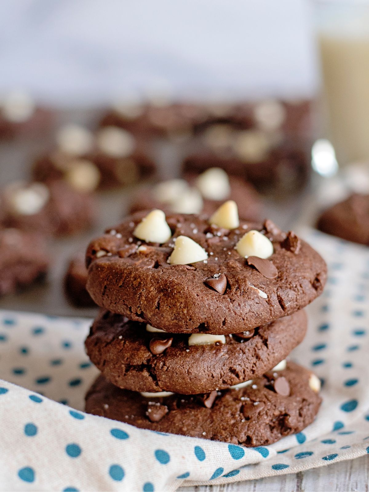 double chocolate coffee cookies.