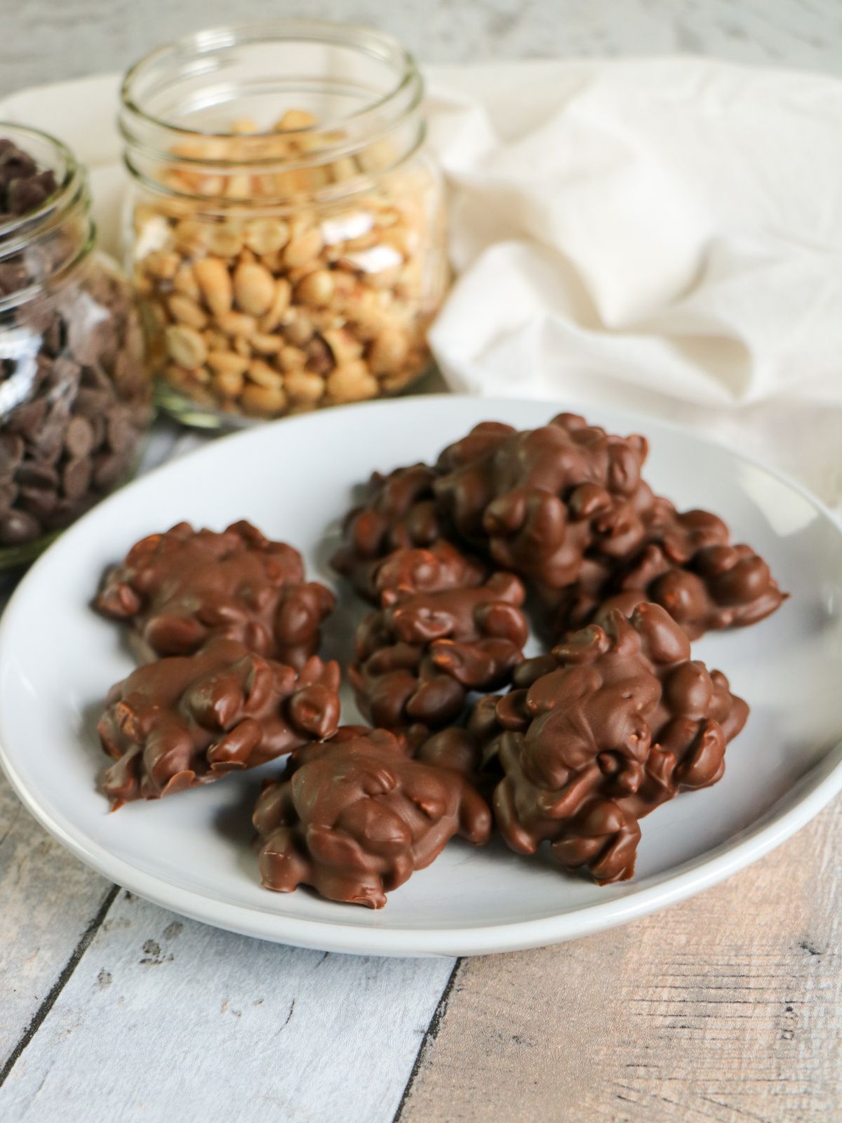 sugar free chocolate peanuts.