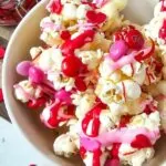 Candy Popcorn for Valentine's Day for Pinterest.