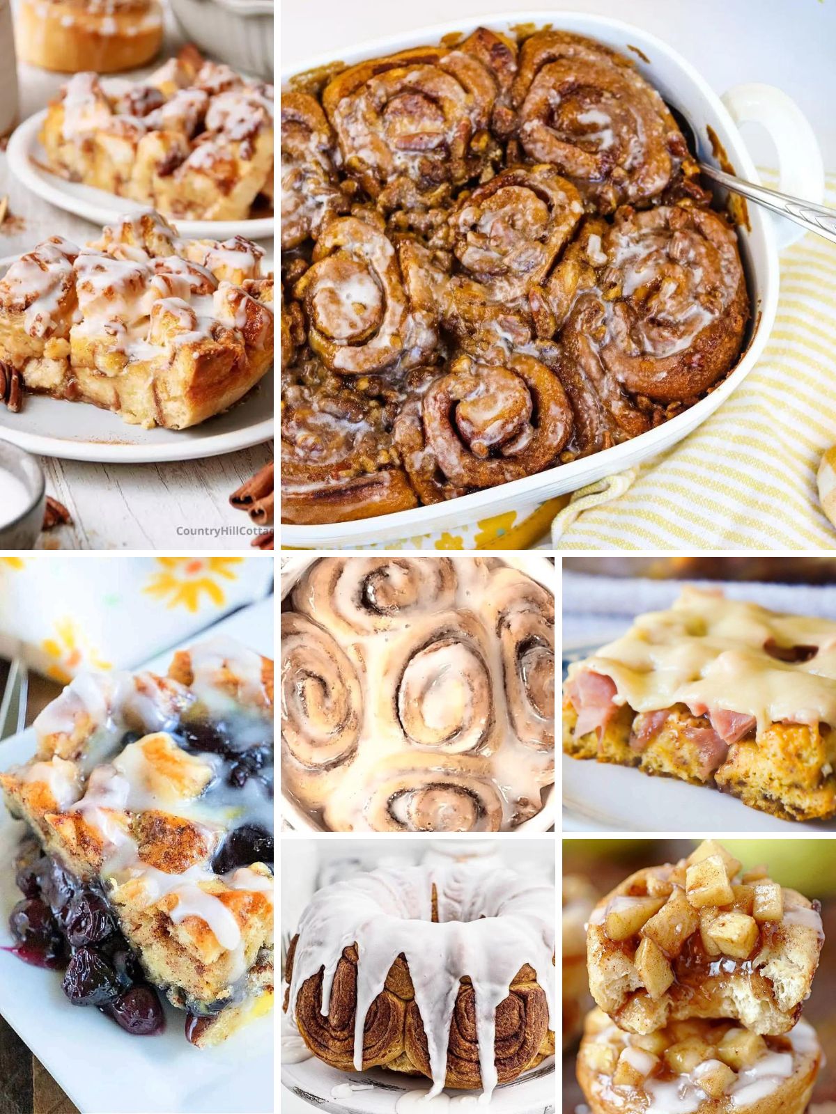 Collection of Pillsbury Cinnamon Rolls Recipes