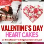 Valentine's Day Heart Cakes Pin