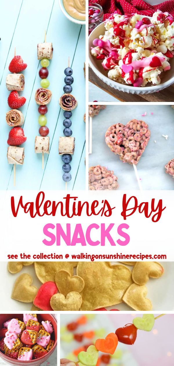 Valentine's Day Snacks Pin
