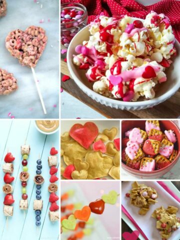Collection of Valentine's Day Snacks