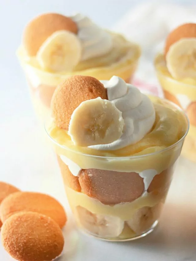 Nilla Wafer Banana Pudding Cups