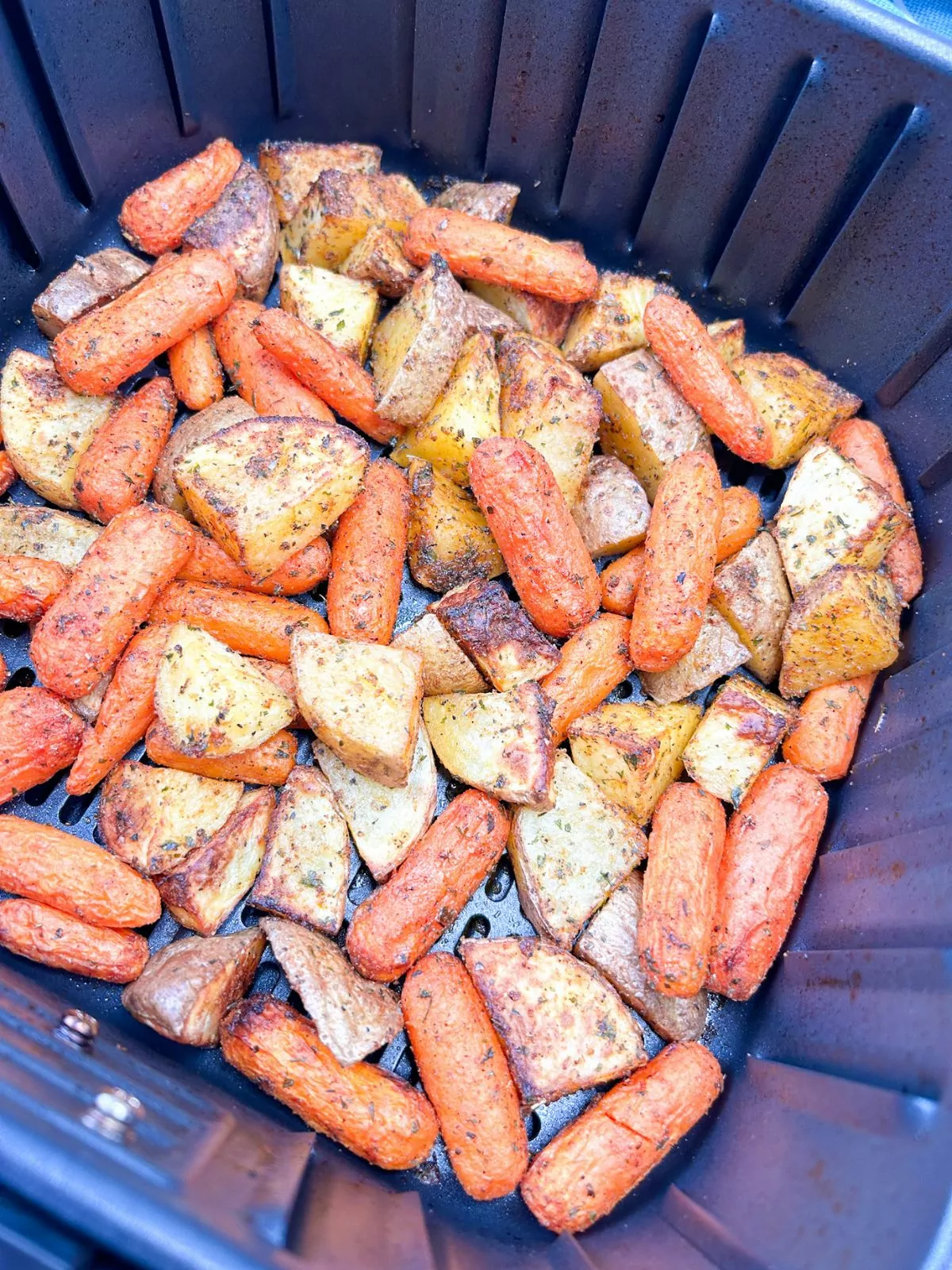 roasted carrots and potatoes air fryer.